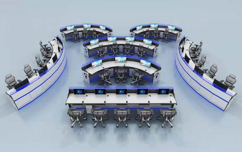 指挥中心合成作战操作台